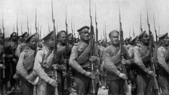 Russia joins the war