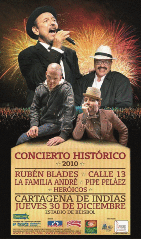 Concierto Histórico en Cartagena de Indias.