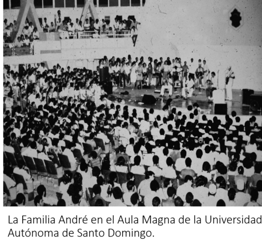 Familia André en concierto universitario
