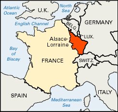 France invades Alsace
