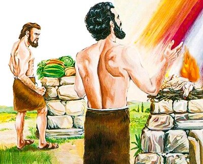 Caín y Abel. Genesis. 4:1-2