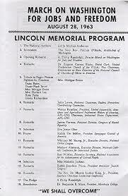 lincoln memorial program