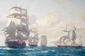 San Martín y su Escuadra Libertadora zarpan de Valparaíso rumbo a las costas del Perú