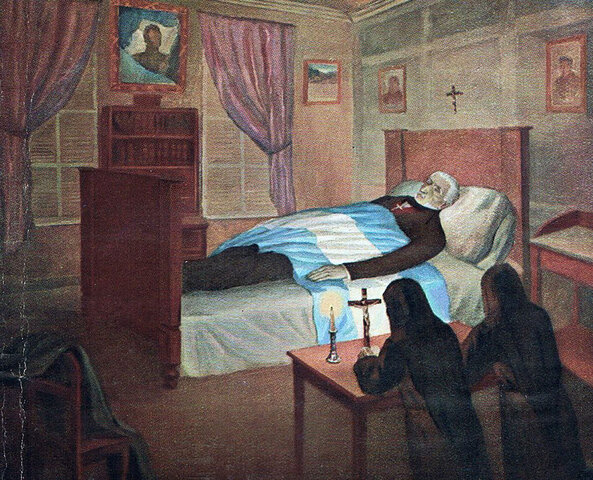 Muerte de San Martín