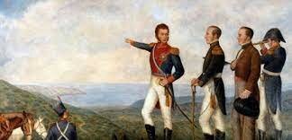 San Martin y su Escuadra zarpan de Valparaíso rumbo a las costas