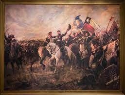 San Martín gana la batalla de Maipú