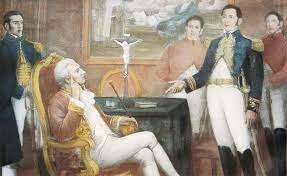 José de la Serna y José de San Martín acuden a la Conferencia