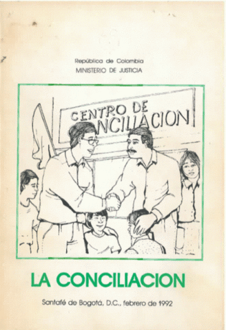 La Ley 23. La conciliación como mecanismo de descongestión