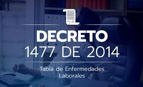Decreto 1477 de 2014