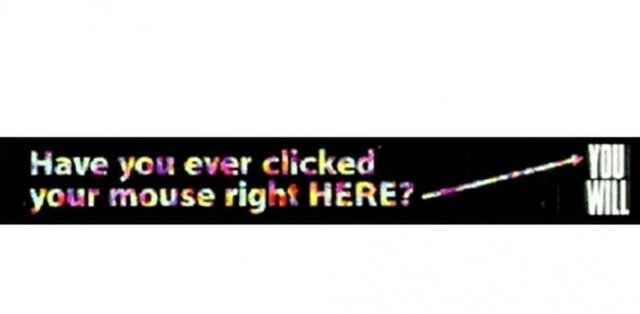 Primer banner publicitario en internet