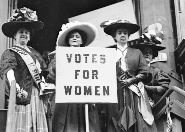 Women's Suffrage ratified