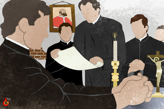 9.-don Bosco con su consejo general