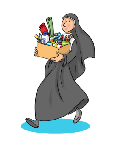 10.-Traslado de las primaras Salesianas al colegio