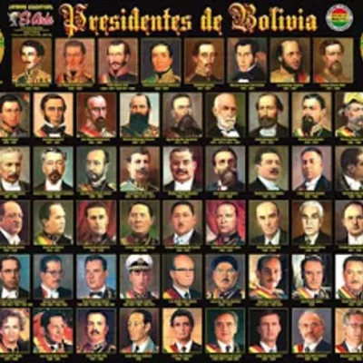 Timeline:  Gobierno que cimentaron a Bolivia (1825-1841)