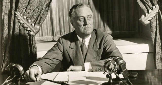 FDR introduces New Deal