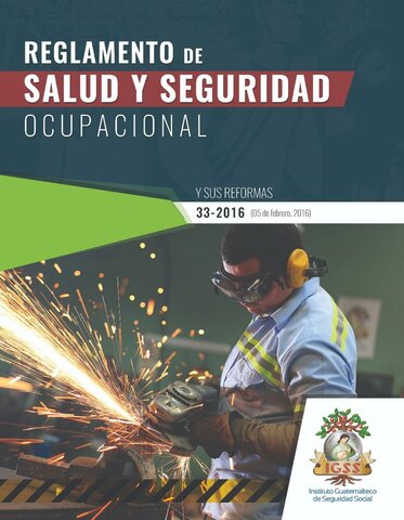 Reglamento de Salud y Seguridad Ocupacional