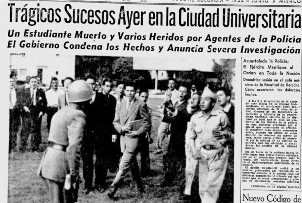 Asesinato de Uriel Gutierrez (Día del Estudiante Caído)