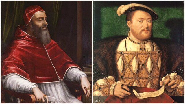 Henry VIII Breaks With Pope