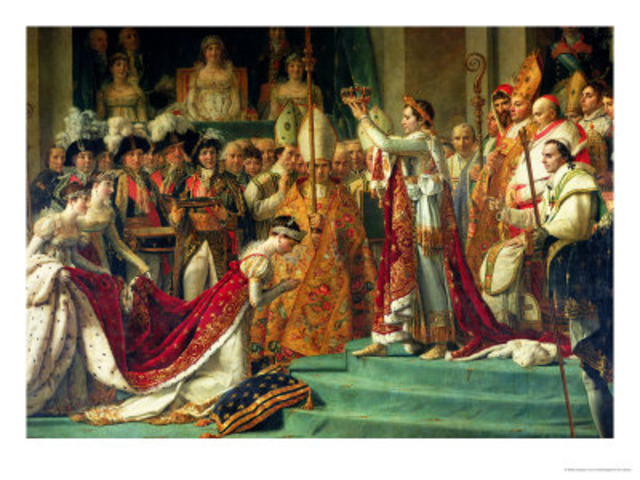 Napolean consecrated as Emperor