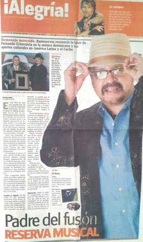 Reconocimiento: Reserva del arte dominicano.