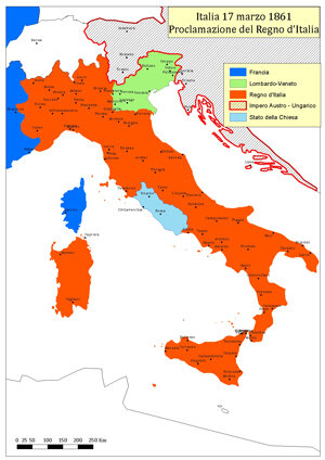 L'Italia inizia a unificarsi