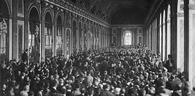 The Treaty of Versailles was Signed