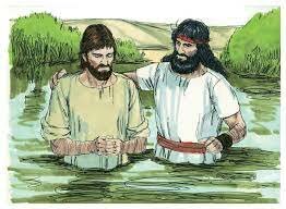 The first recorded baptism in the Bible