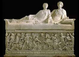 SARCÓFAGO ROMANO