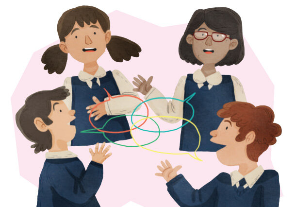 El acto instruccional gira entorno al estudiante.