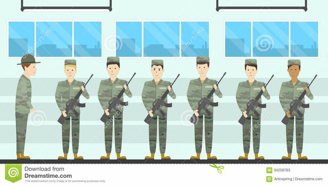 Formación de militares en EE.UU.