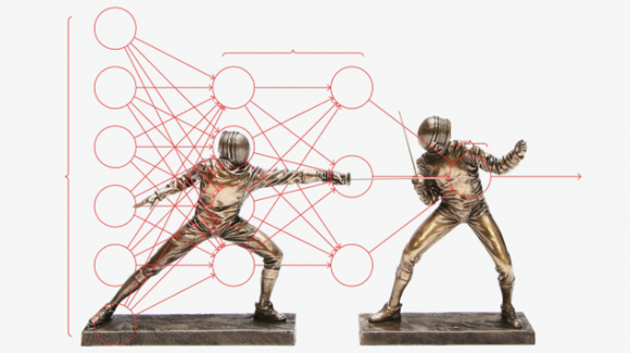 Redes generativas antagónicas