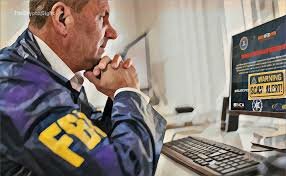 FBI en acción.