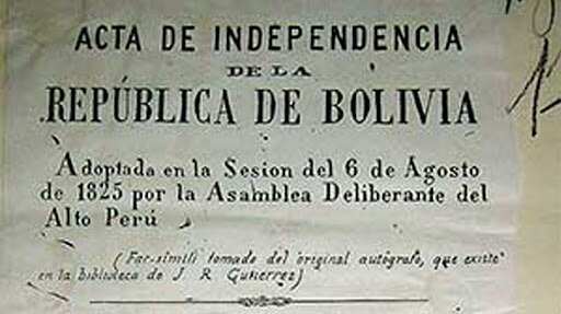 Independencia de Bolivia