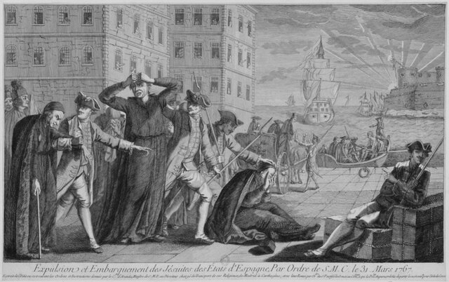 Expulsión de la compañía de Jesús