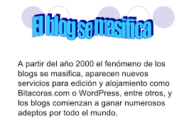 La historia del blog