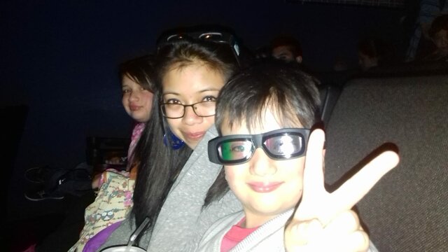 We went to the cinema to see Avengers: Age of Ultron