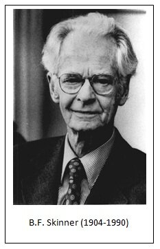 B. F Skinner