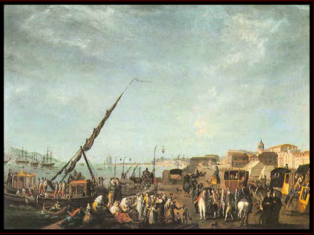 Traslado de la corte portuguesa a Río de Janeiro.