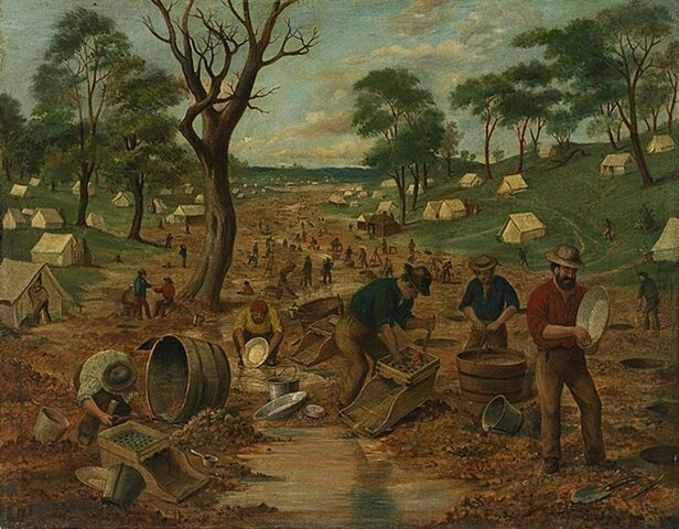 Victorian Gold rush