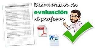 PRIMER CUESTIONARIO DE EVALUACIÓN DOCENTE 1969
