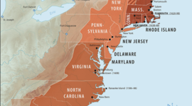 Timeline: The first American colonies