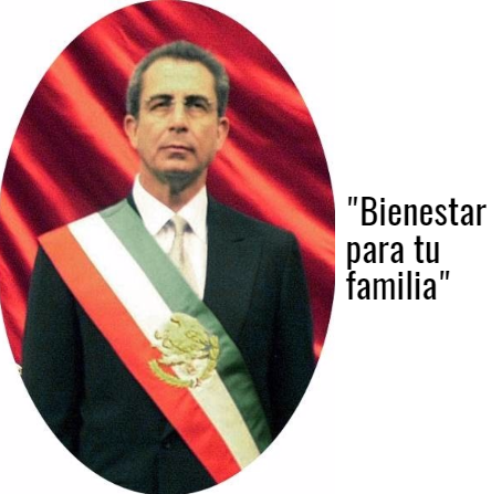 1995-2000: Ernesto Zedillo Ponce de León