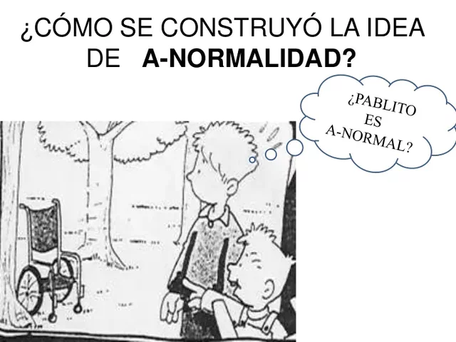 permanencia de los términos normalidad -  anormalidad