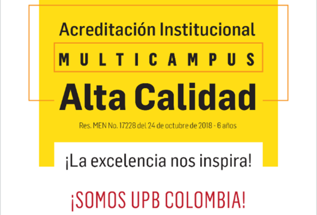 Acreditación en Alta Calidad