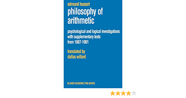 Philosophy of Arithmetic