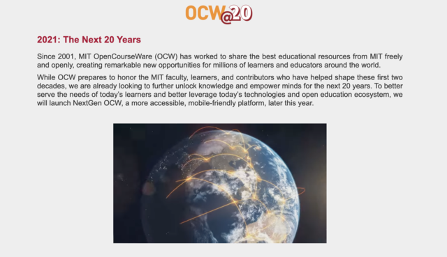 OCW by MIT