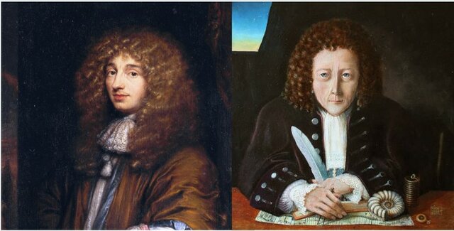 Christian Huygens (1629-1695) y Robert Hooke (1635-1703)