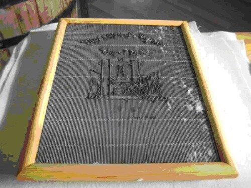 Las filigranas y la verjura del papel