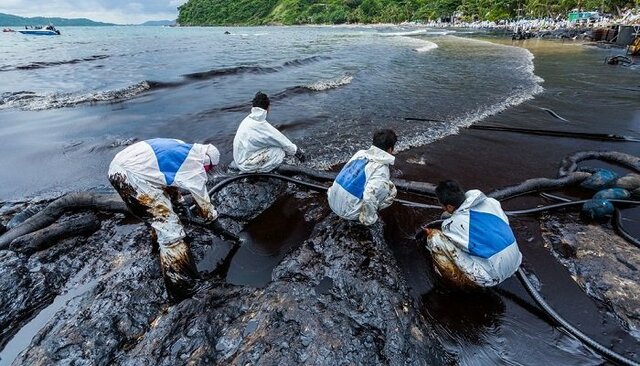 En 1967 se presentó el desastre causado por el encallamiento del superpetrolero