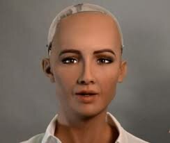 Robot Sophia con Inteligencia Artifical